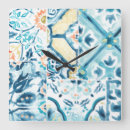 Buscar ornamental relojes de pared Floral