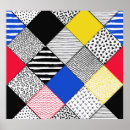 Buscar pájaro abstracto posters Negro