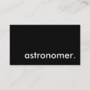 Buscar astrónomo tarjetas de visita Ciencia