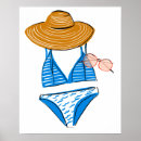 Buscar bañador posters Ilustracion de moda