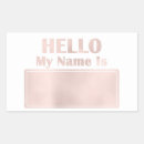 Buscar salud rectangulares pegatinas Nombre