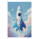 Buscar nave espacial posters Cohete