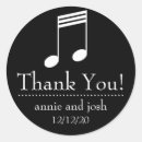 Buscar nota negra pegatinas Musical