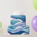 Buscar acuarela azul papel de regalo Contemporáneo