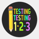 Buscar examen pegatinas Prueba