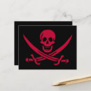 Buscar espadas cruzadas postales Piratas