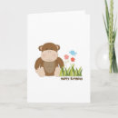 Buscar mono de la selva tarjetas Niño