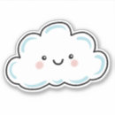 Buscar nube feliz pegatinas Lindo
