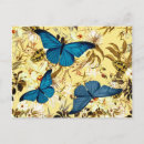 Buscar mariposa floral postales Vintage