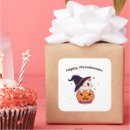 Buscar bruja kawaii pegatinas Calabaza