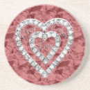 Buscar diamond posavasos Corazón