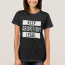Buscar legal camisetas Derechos de aborto