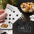 Buscar blanco y negro barajas de cartas Para ellos