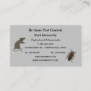 Buscar cucarachas tarjetas de visita Ratones