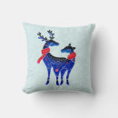 Buscar navidad azul cojines Nórdico