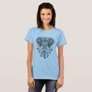 Buscar mandala mujer camisetas Elefante