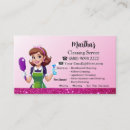 Buscar ama casa de tarjetas de visita Servicio
