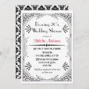 Buscar roaring 20s invitaciones Elegante