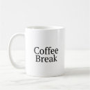 Buscar pausa tazas Interrupción del café
