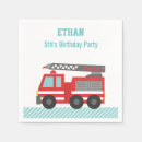 Buscar bomberos servilletas Cumpleaños de niños