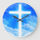 Buscar jesucristo relojes de pared Cruz