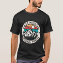 Buscar montañas blancas camisetas Bosque nacional