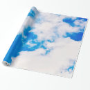 Buscar cielo y nubes papel de regalo Tiempo