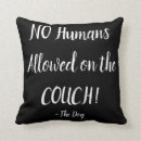 Buscar perro divertido cojines Amante de los perros