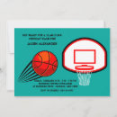 Buscar juego de baloncesto invitaciones General y unisex