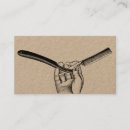 Buscar peluquería caballeros de tarjetas de visita Afeitado