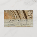 Buscar arquitectura antigua tarjetas de visita Piedra