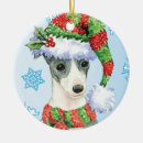 Buscar galgo adornos Navidad