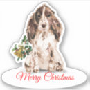 Buscar cocker spaniel pegatinas Navidades