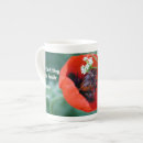 Buscar amapolas rojas tazas Madre