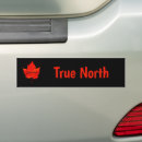 Buscar del norte pegatinas parachoque Canadá
