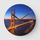 Buscar international relojes de pared Golden gate bridge