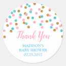 Buscar baby shower de niña pegatinas Oro