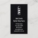 Buscar polo del peluquero tarjetas de visita Peluquería de caballeros