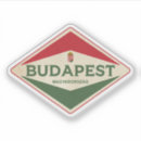 Buscar budapest pegatinas Vintage