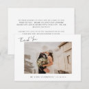 Buscar boda tarjetas de agradecimiento Mensaje