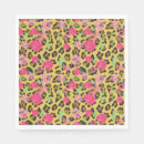 Buscar leopardo servilletas Acuarela