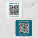 Buscar info tarjetas de visita Qr code