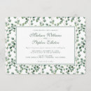 Buscar modelo de la hoja invitaciones Verde