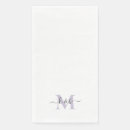 Buscar lavanda servilletas de papel Novia