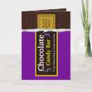 Buscar barra de chocolate invitaciones Fiesta