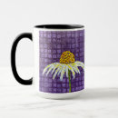 Buscar flor violeta tazas Día de la madre
