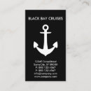 Buscar ancla del barco tarjetas de visita Clientes