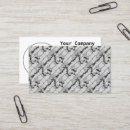 Buscar fantasmas tarjetas de visita Retro