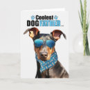Buscar pinscher del doberman tarjetas Para él