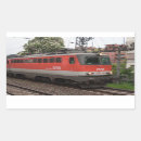 Buscar ferrocarril pegatinas Rojo